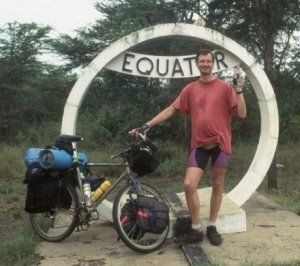 Crossing equator in Queen Elizabeth park