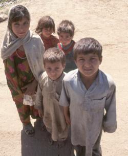 Kids in Kaghan Valley