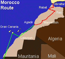 Morocco Map